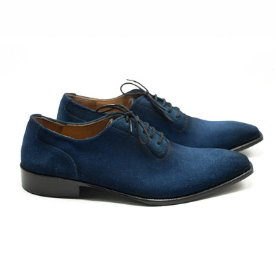 Lace Up Suede Oxford Leather Shoes