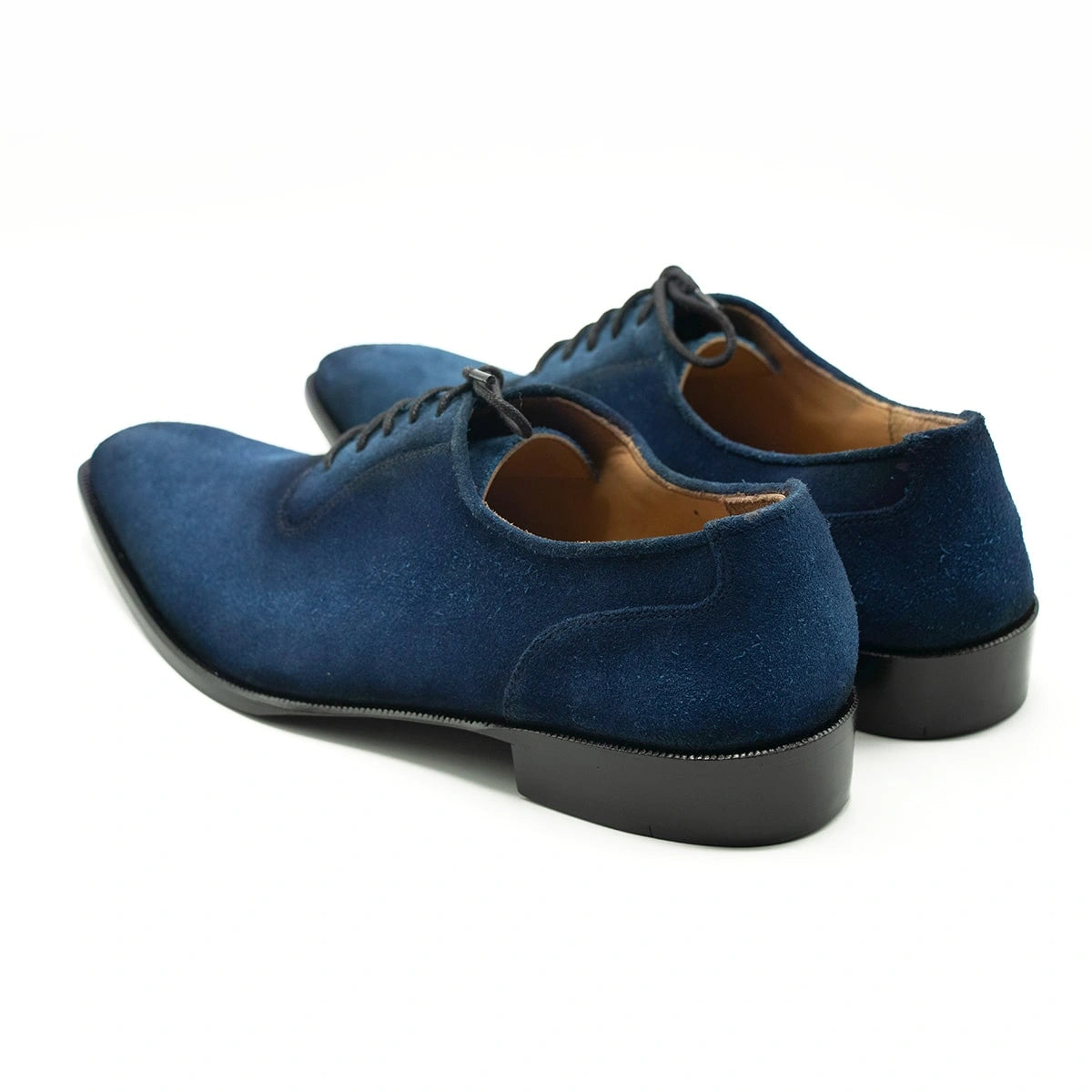 Lace Up Suede Oxford Leather Shoes