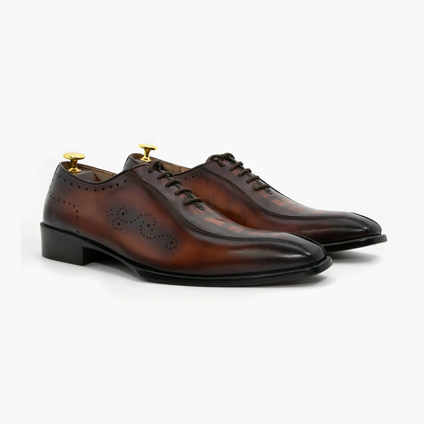 Men's Chiseled Toe Oxford Leather Shoes