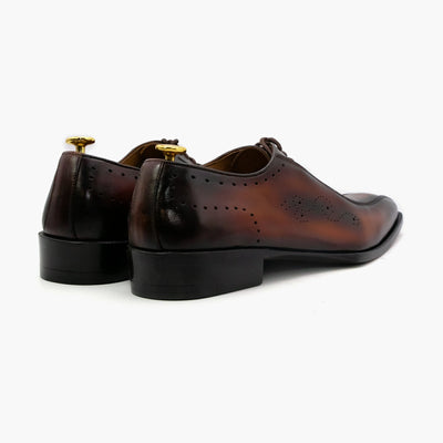 Men's Chiseled Toe Oxford Leather Shoes