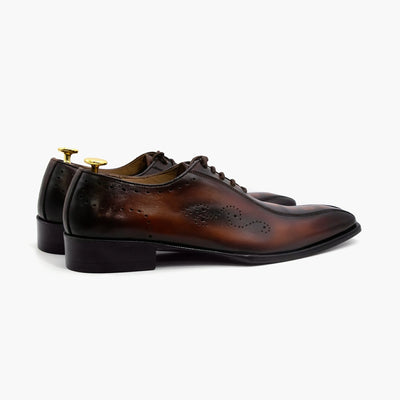 Men's Chiseled Toe Oxford Leather Shoes