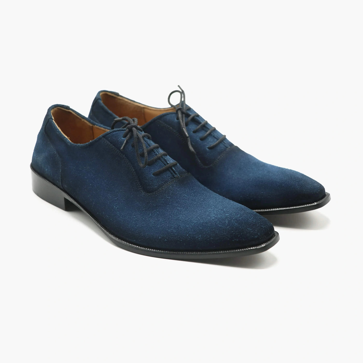 Lace Up Suede Oxford Leather Shoes