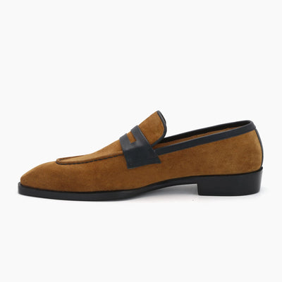 Ladley Suede Brown Moccasin