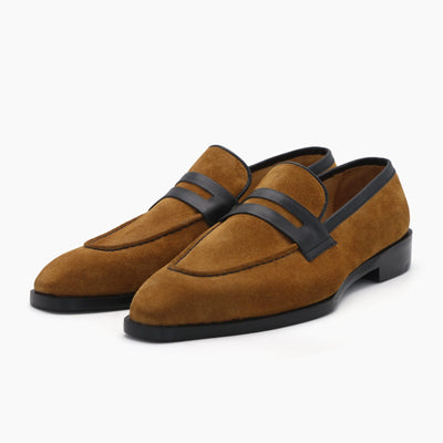 Ladley Suede Brown Moccasin