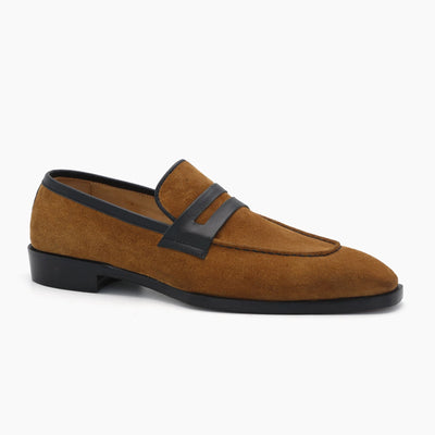 Ladley Suede Brown Moccasin