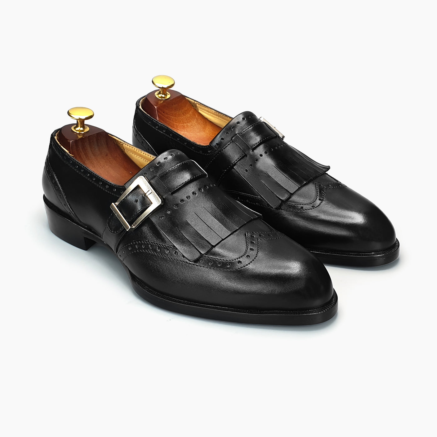 Crown Black Moccasin